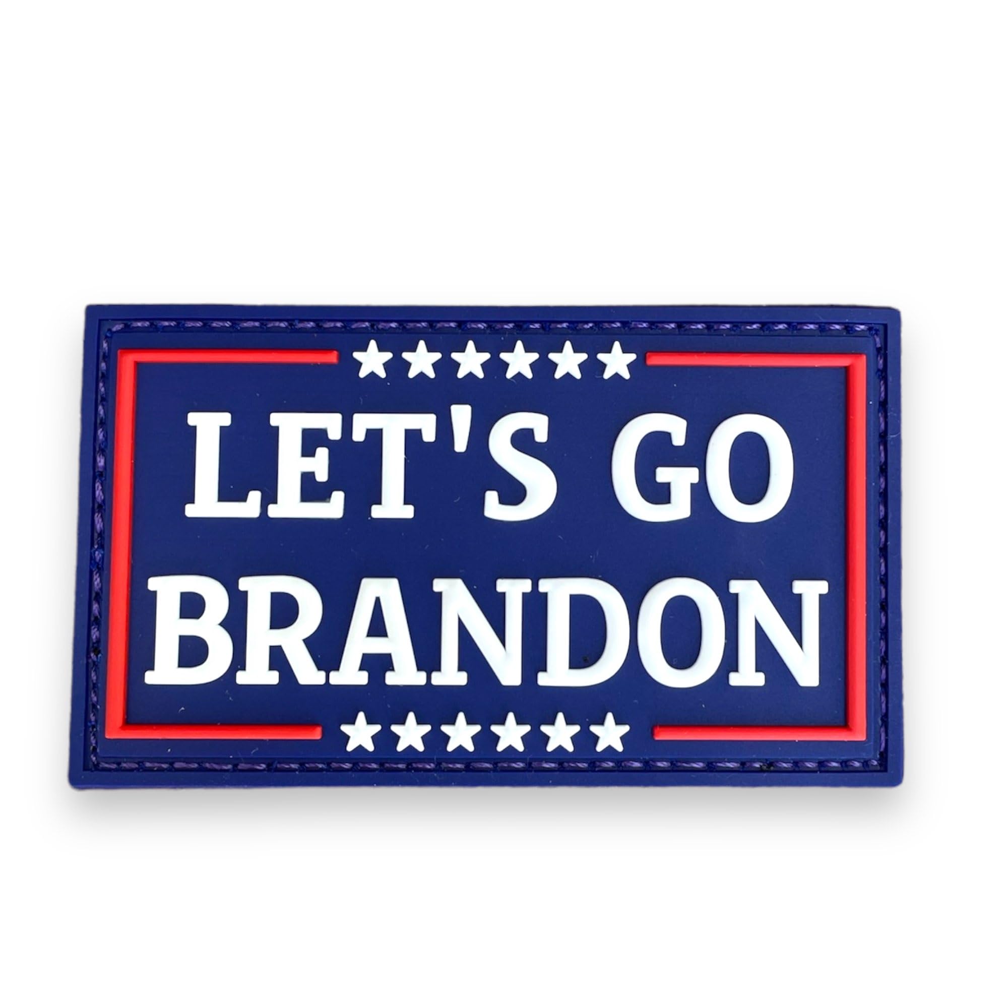 Jestik PVC Patch, Funny Patches, Humorous Tactical Morale Patch with Hook and Loop Fastener, Cute Patches for Backpacks, Military Uniforms, Jeans, Jackets, Vests, Hats & More - Never Go Full