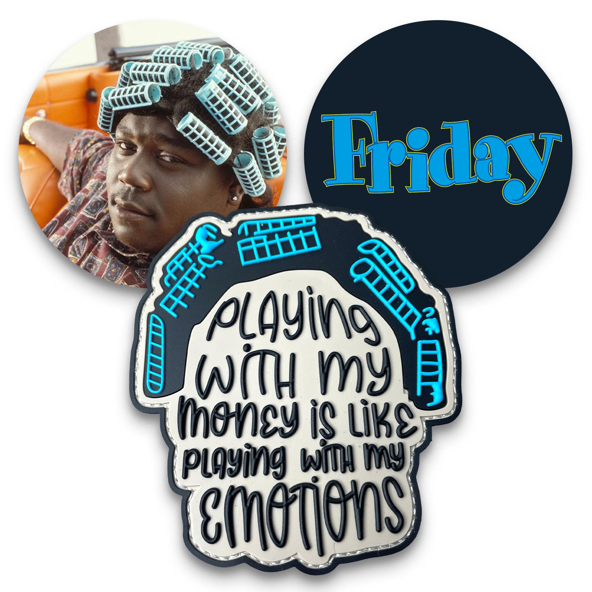 Jestik PVC Patch, Funny Patches, Humorous Tactical Morale Patch with Hook and Loop Fastener, Cute Patches for Backpacks, Military Uniforms, Jeans, Jackets, Vests, Hats & More - Never Go Full